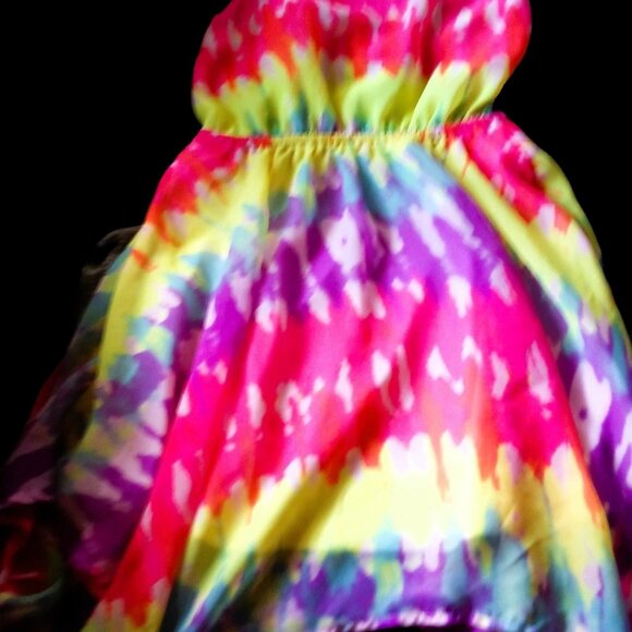 Children's Place Mommy & Me Matching Sharkbite Dresses - Adult XXL Kids M 7/8 - Picture 3 of 8